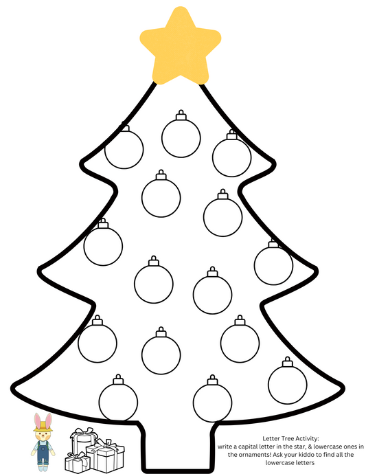 Letter tree activity