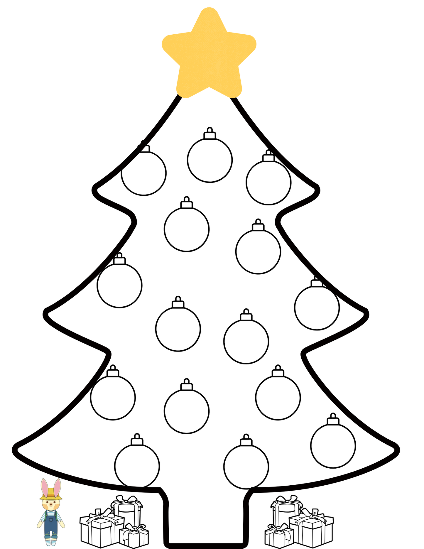 Letter tree activity