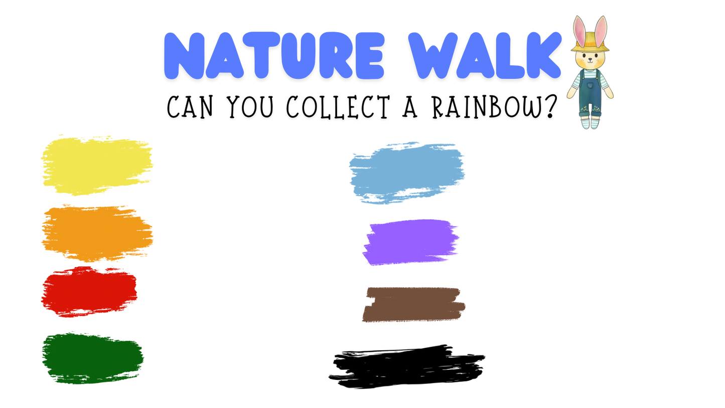 Nature Walk Scavenger Hunt/Color Hunt
