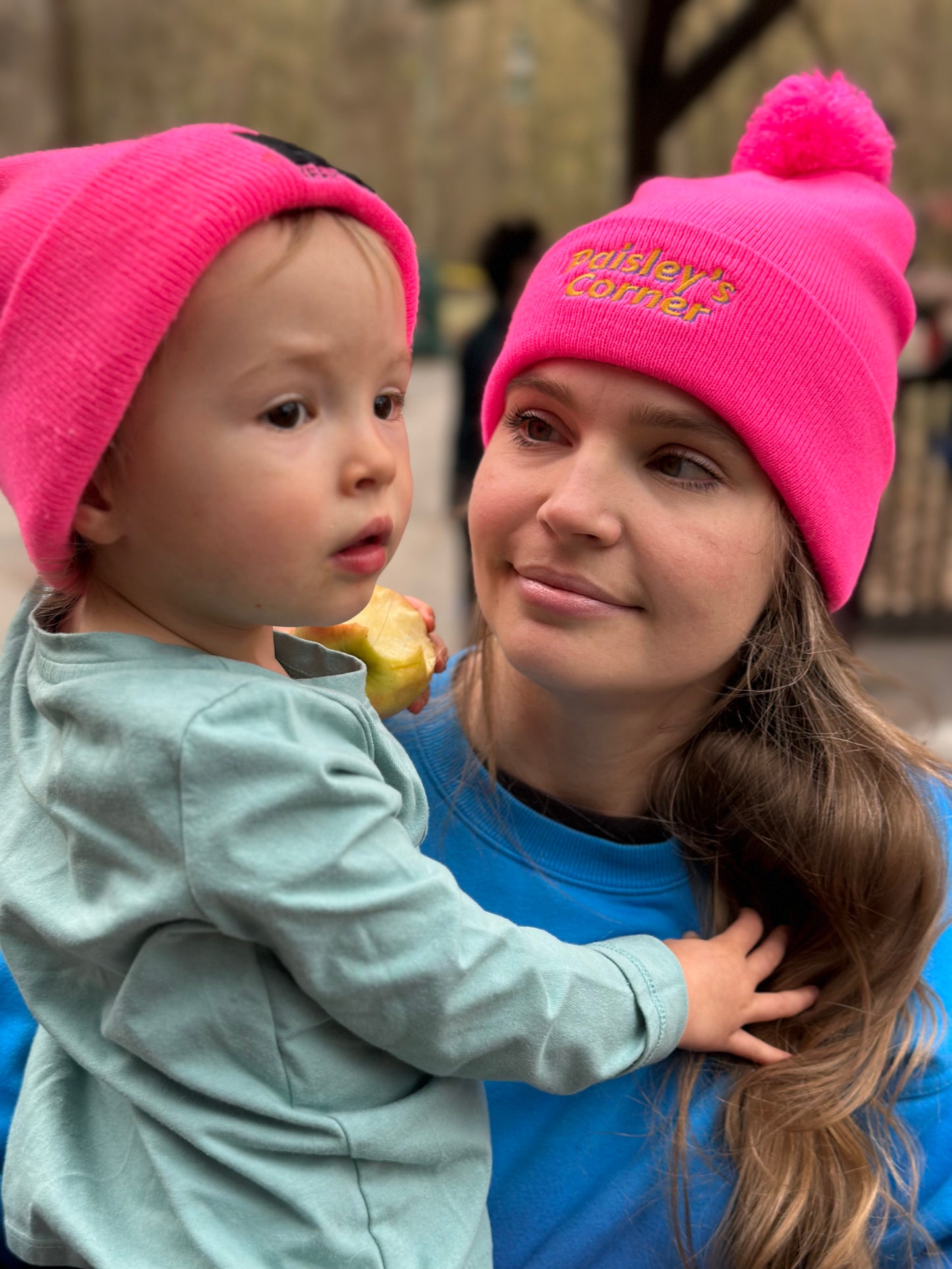 Paisley's Corner Pom-Pom Beanie