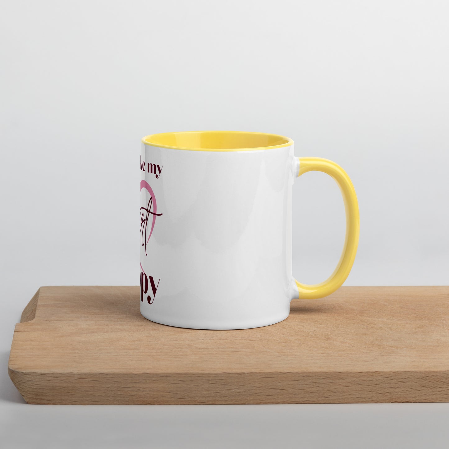 Happy Heart Fancy Mug