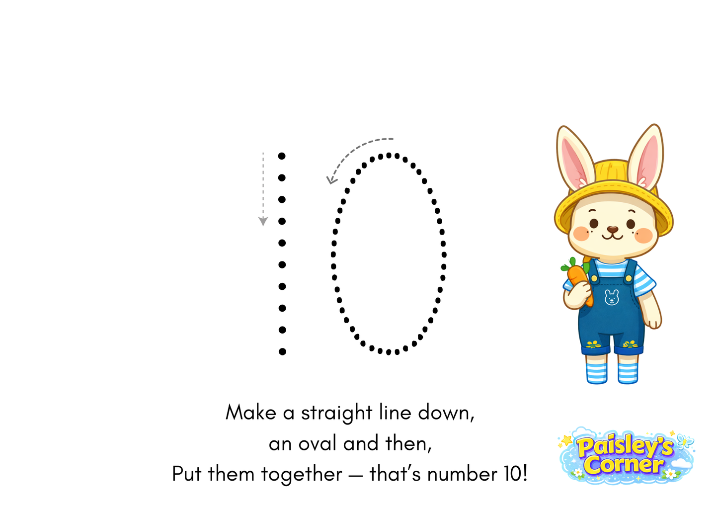 Cotton's Number Practice Worksheets