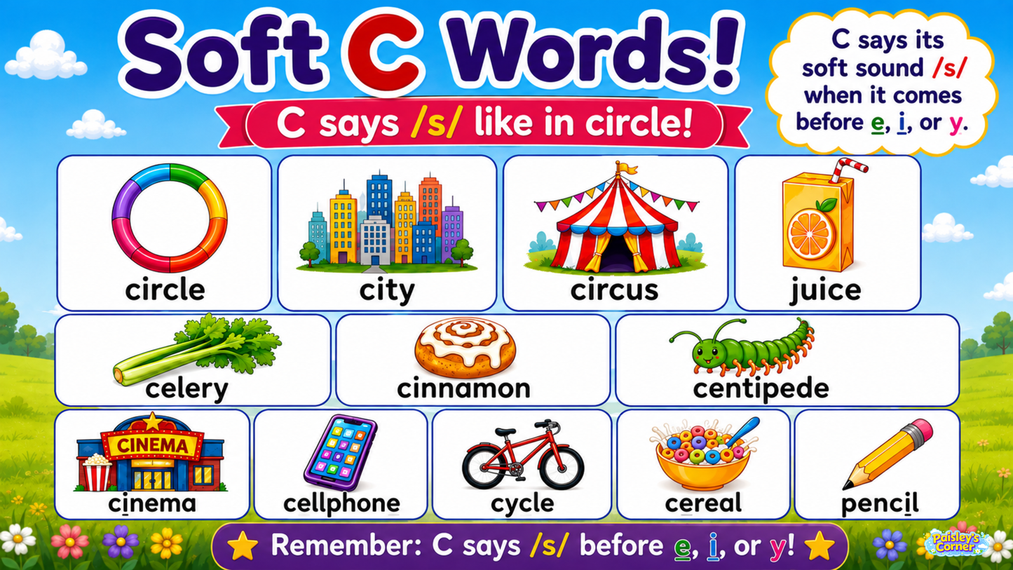 Cotton's Letter C Worksheets