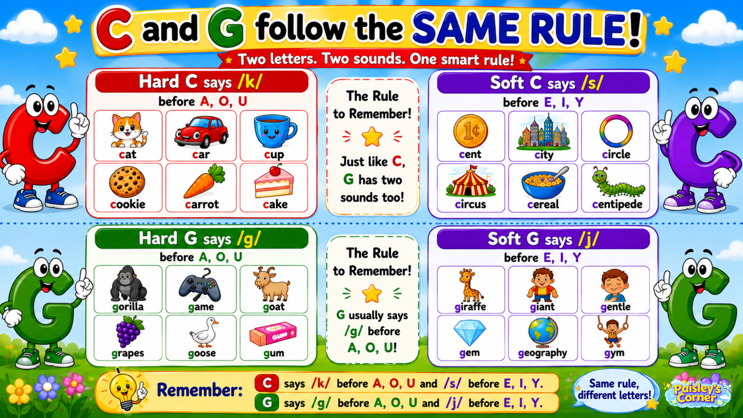 Cotton's Letter C Worksheets