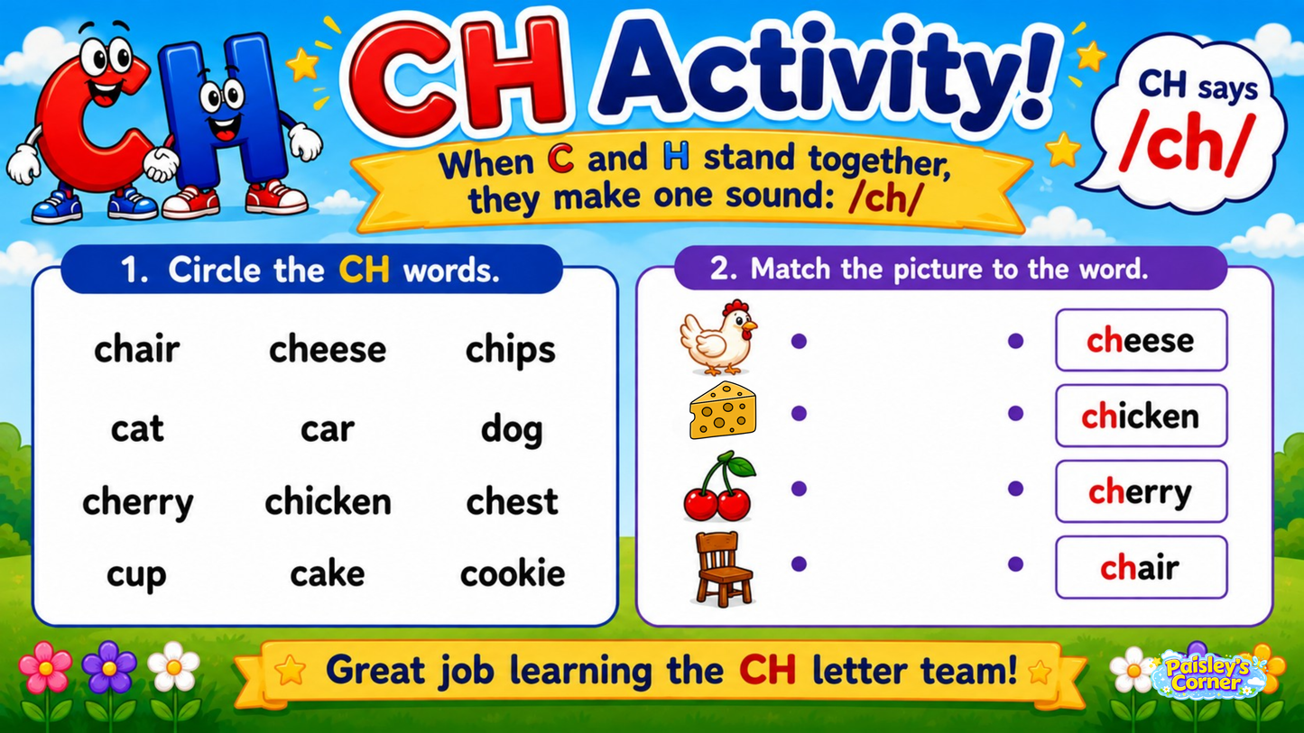 Cotton's Letter C Worksheets