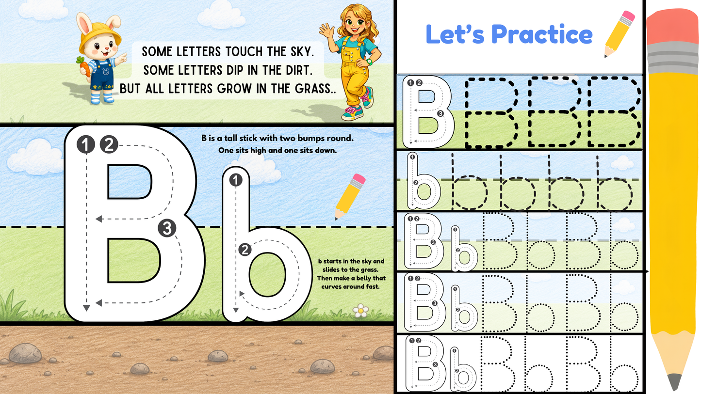Cotton's Letter B Worksheets