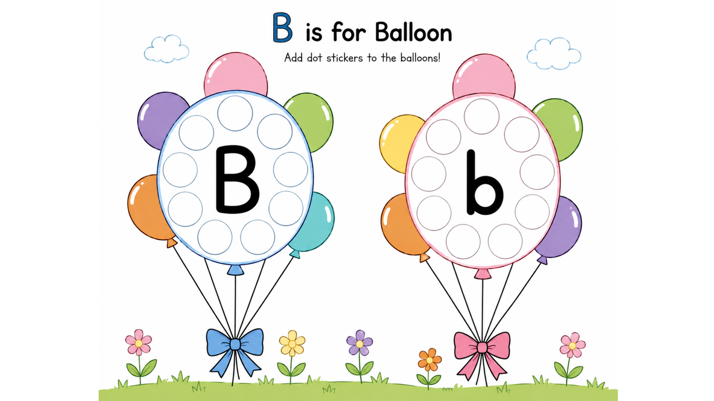 Cotton's Letter B Worksheets