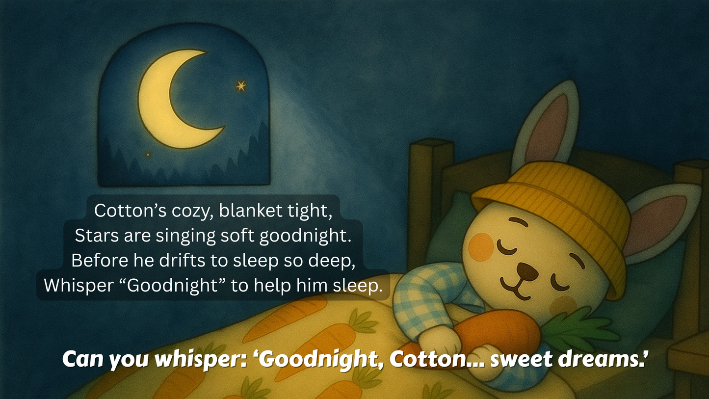Bedtime For Cotton