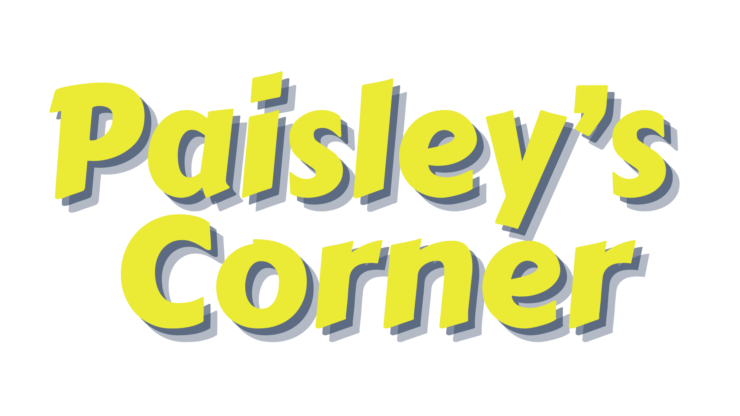 Love You Forever – Paisley's Corner