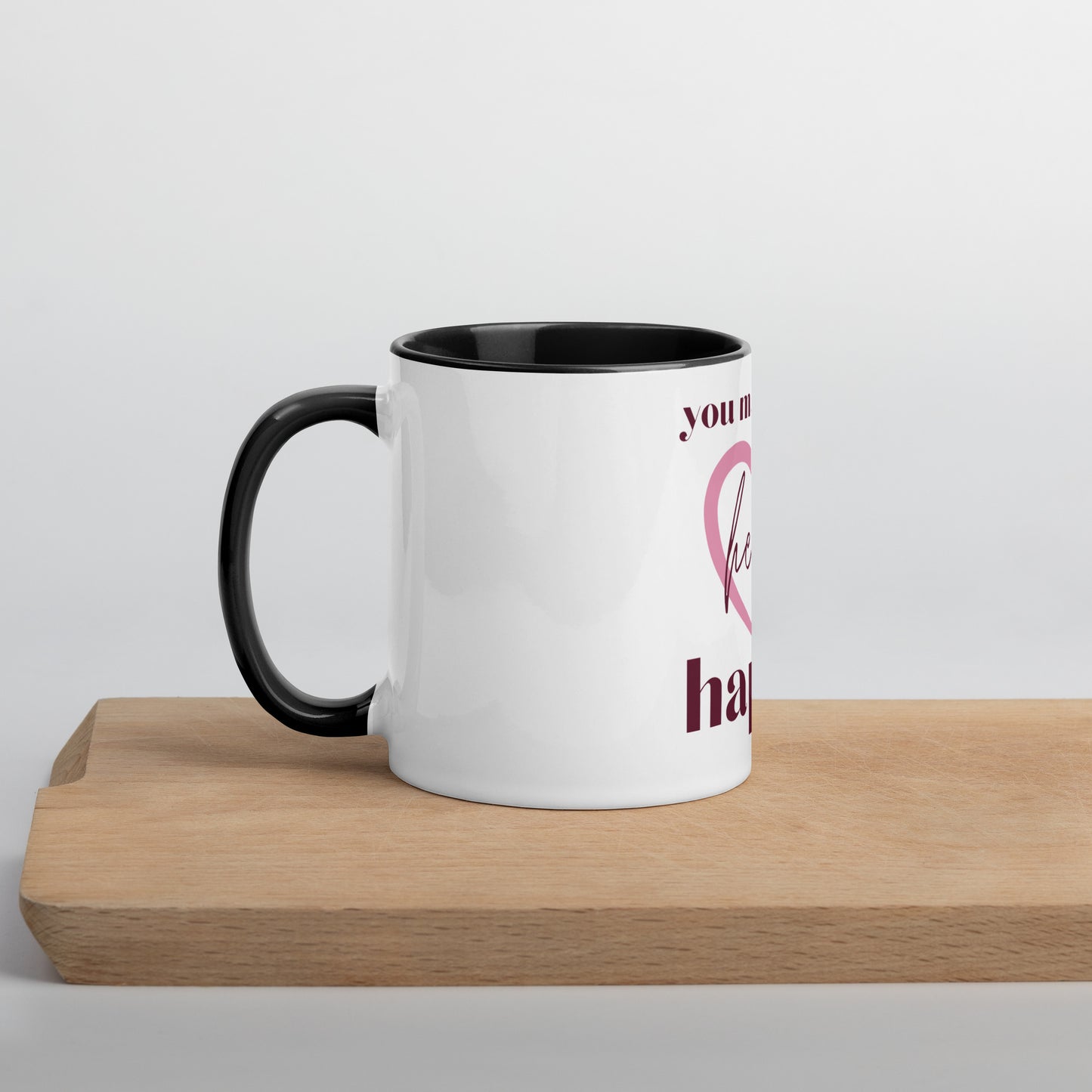 Happy Heart Fancy Mug