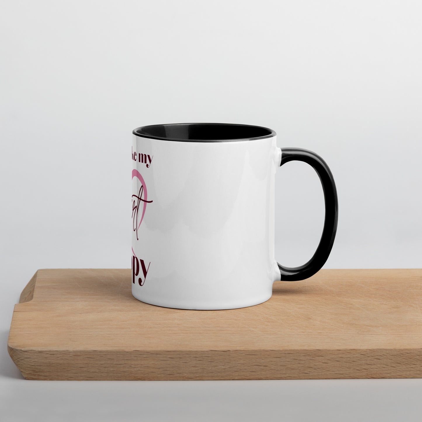 Happy Heart Fancy Mug