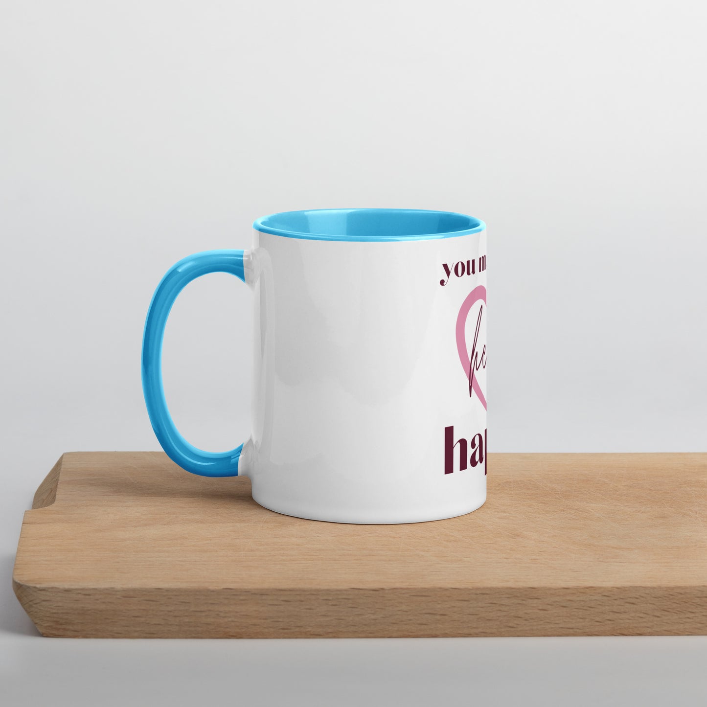 Happy Heart Fancy Mug