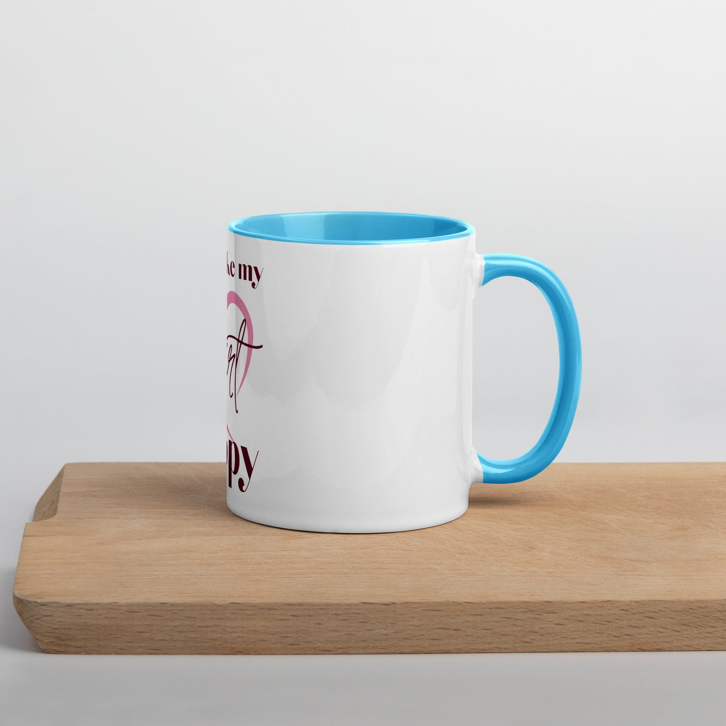 Happy Heart Fancy Mug