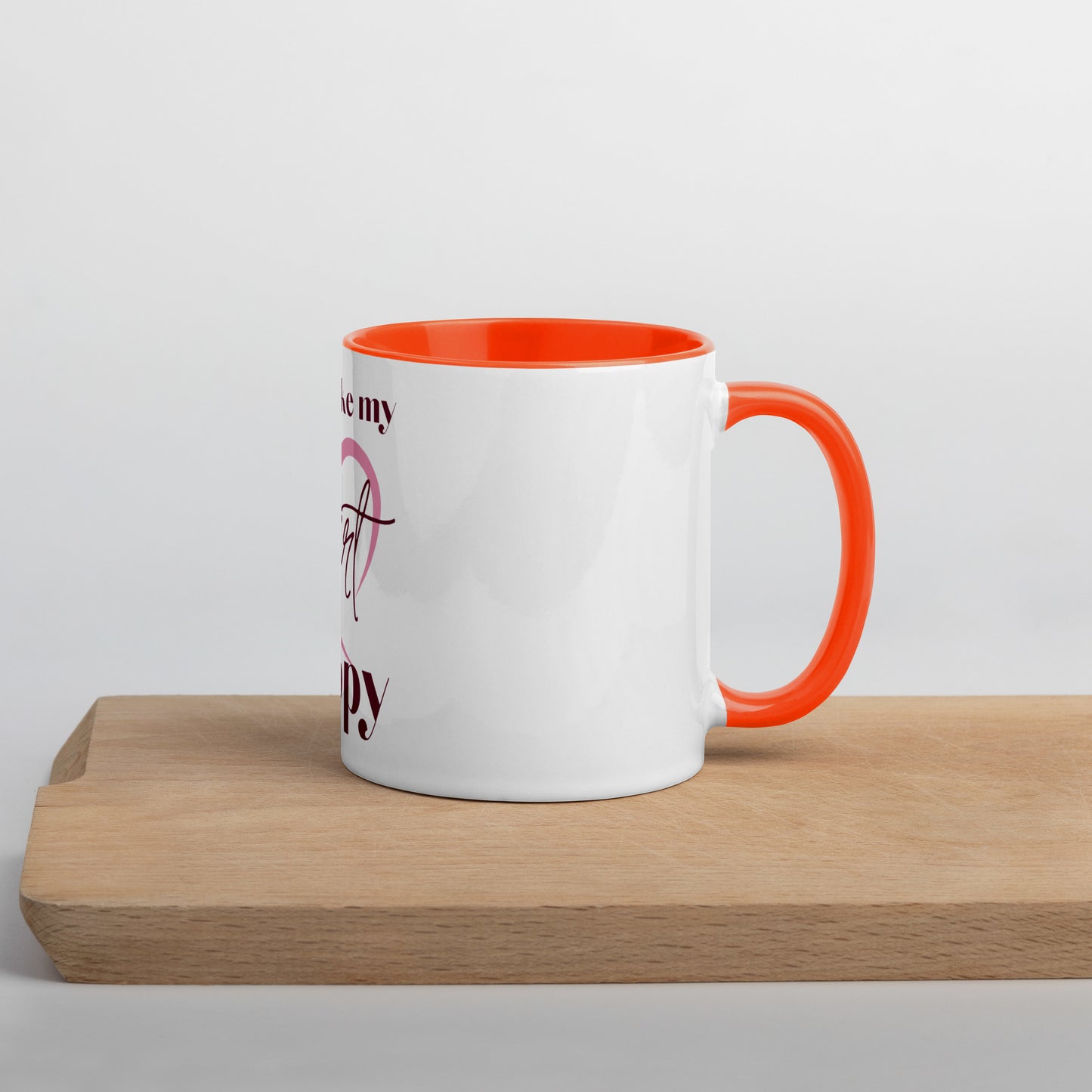 Happy Heart Fancy Mug
