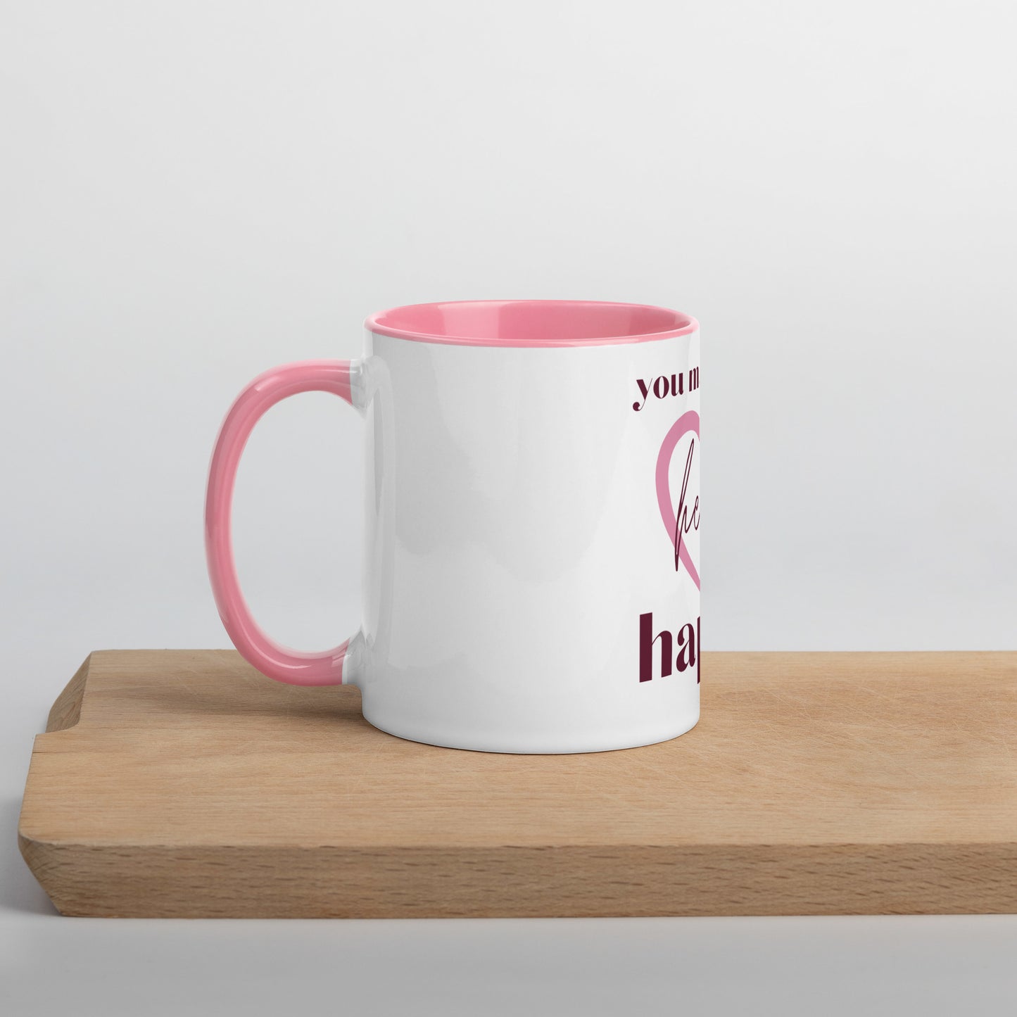 Happy Heart Fancy Mug