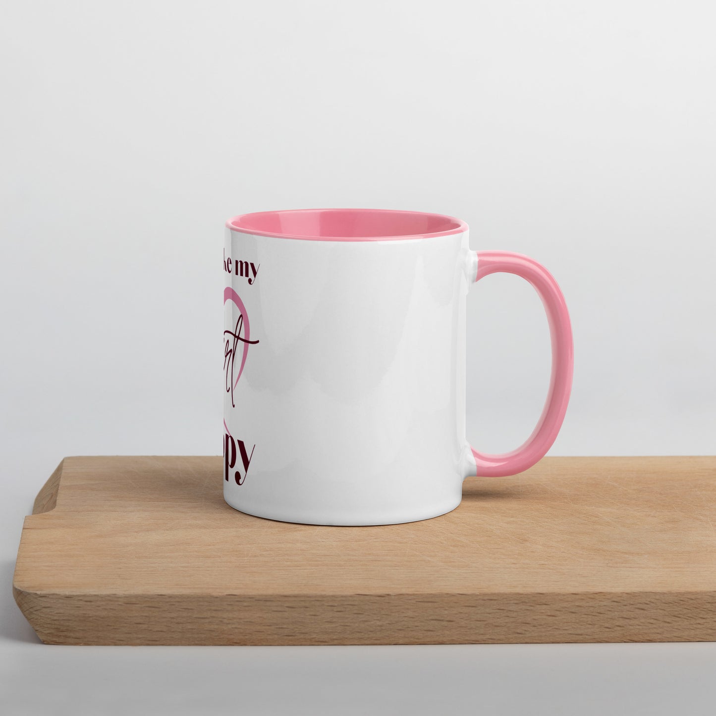 Happy Heart Fancy Mug