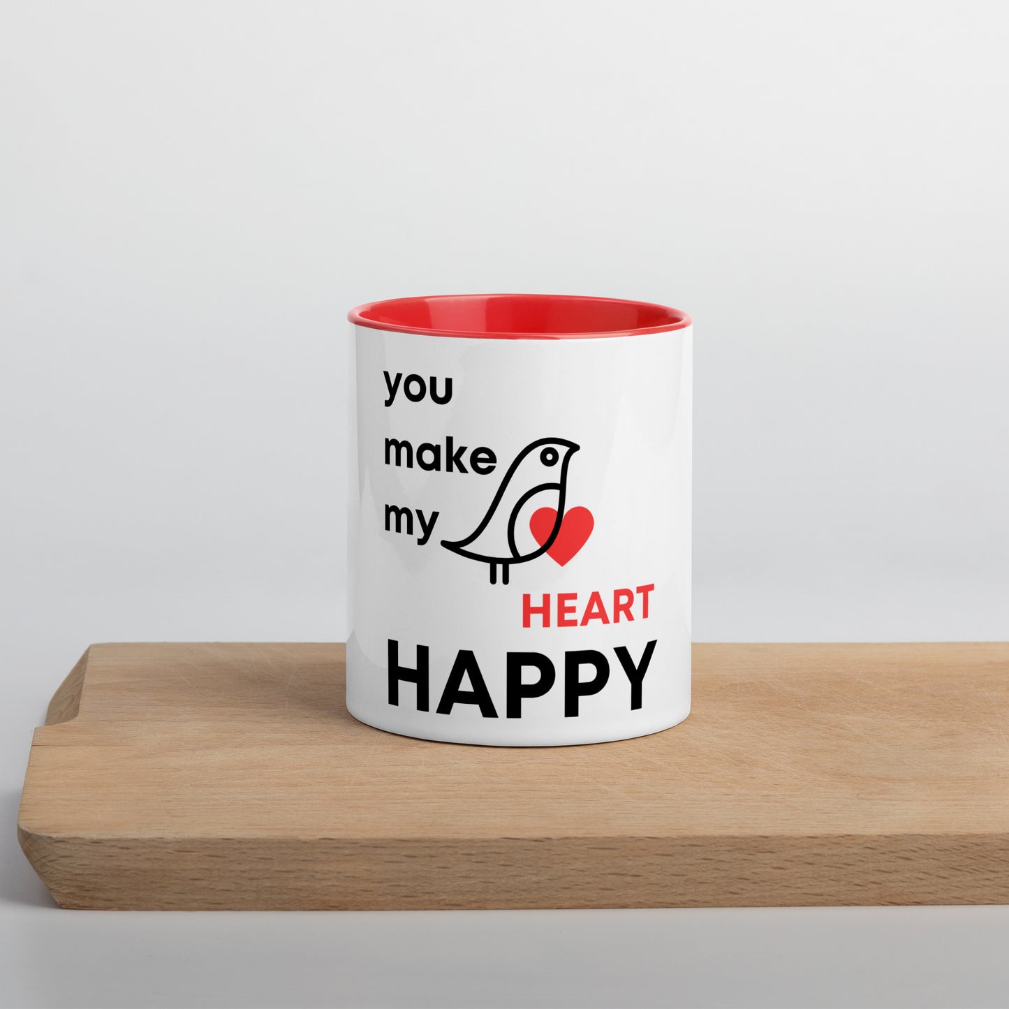 Happy Heart Morning Bird
