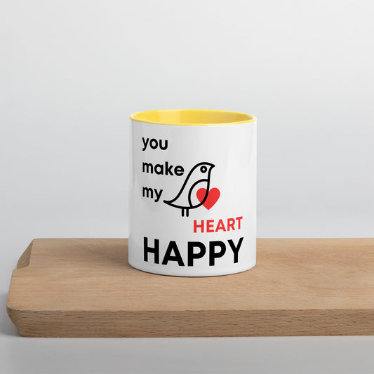 Happy Heart Morning Bird